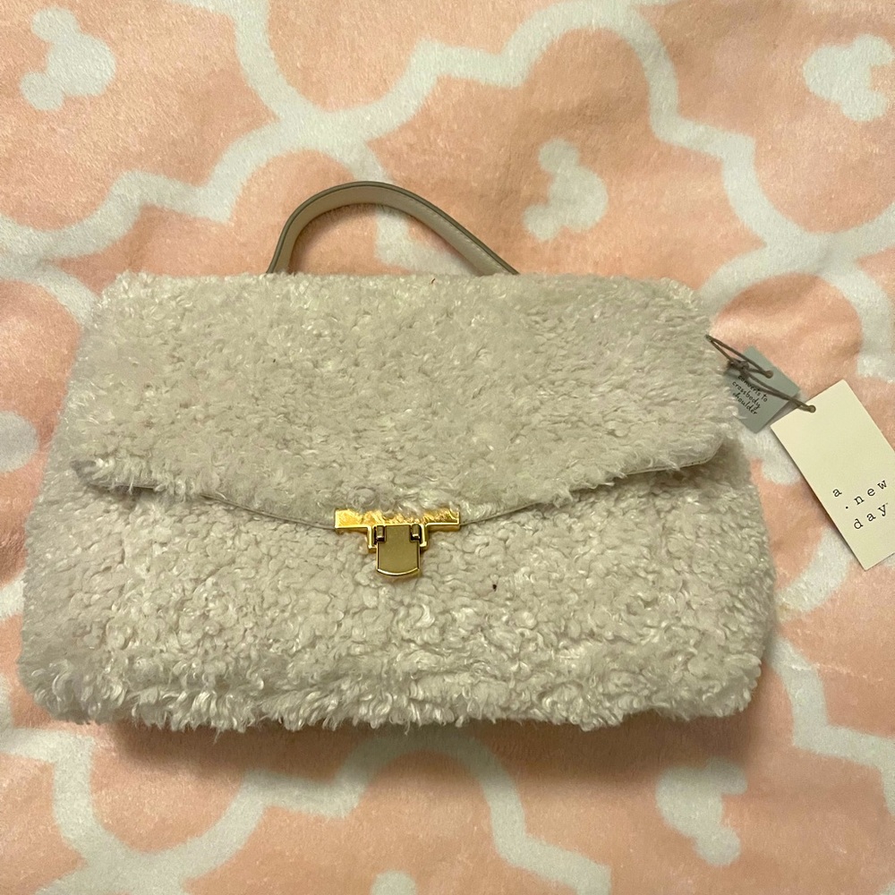 Sherpa handbag from Target